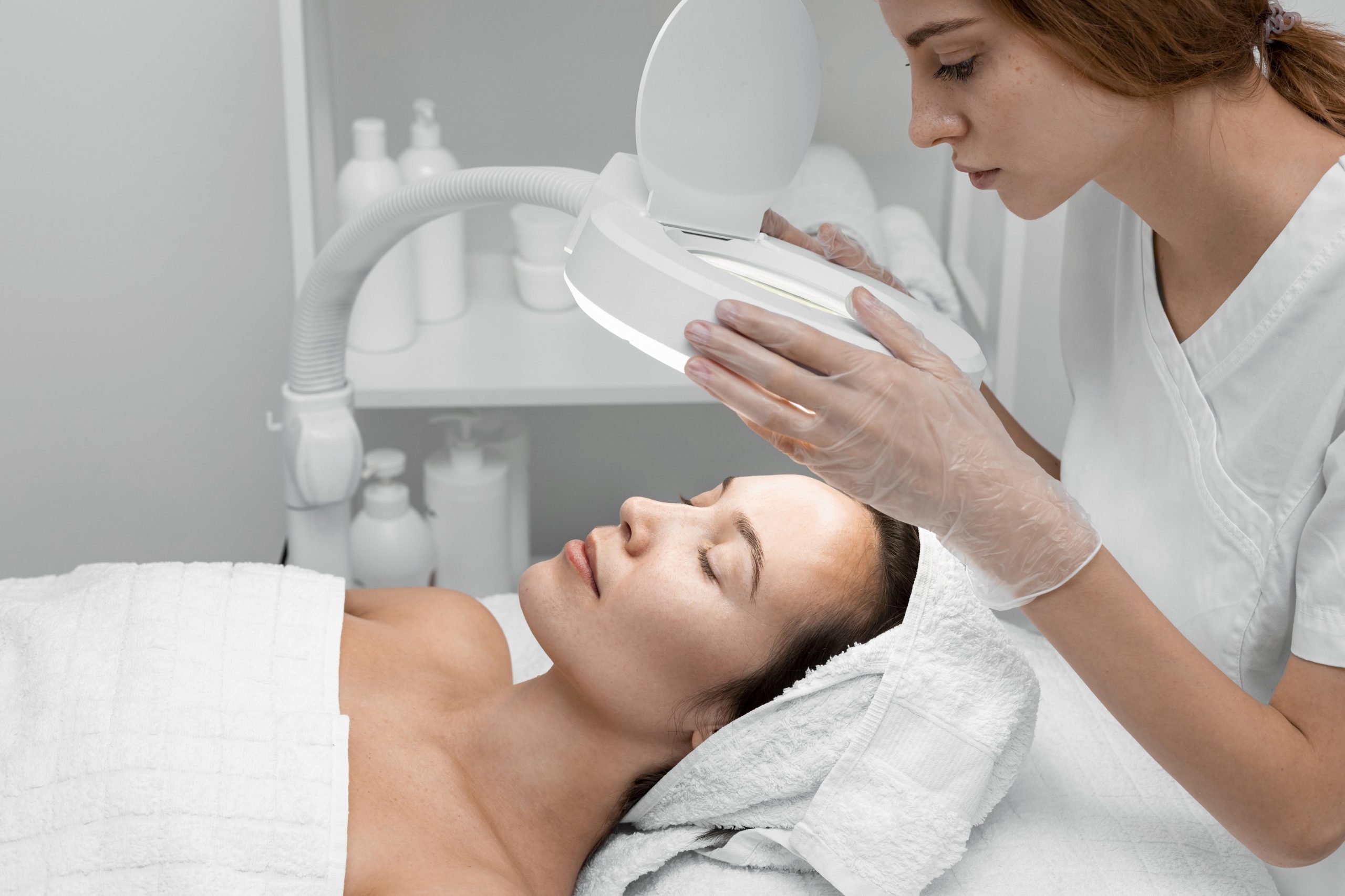 Diagnóstico facial en cabina